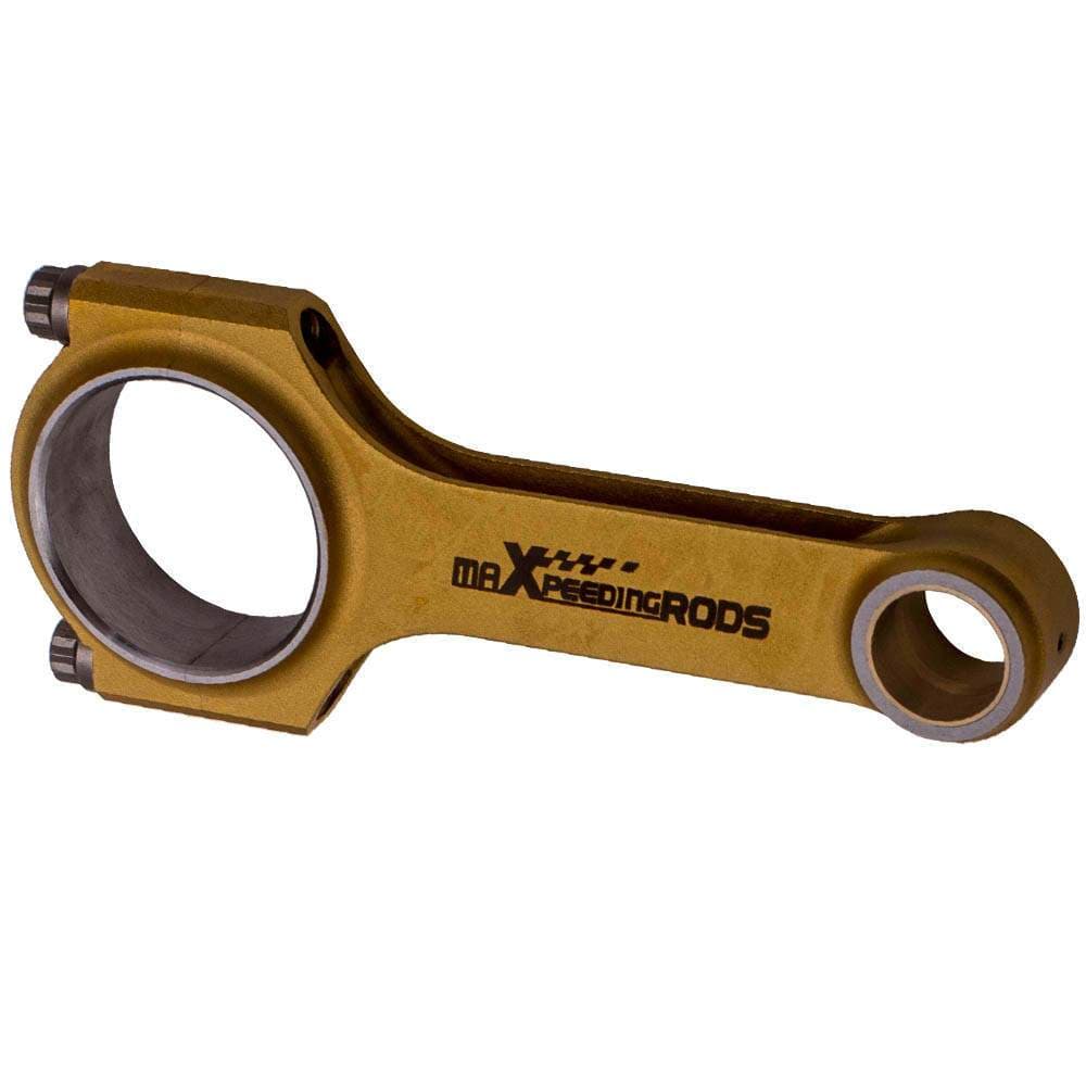 Forged connecting rods H-beam set of 5 for Volvo 2.3 T5 B5234T (850, C70, S60, S70, V70) | 139.5 mm, ARP 2000 bolts