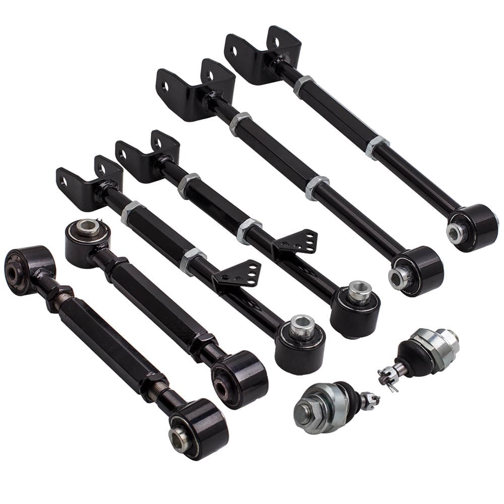 Front Ball Joint + Rear Camber Control Arm Toe Kit Fits Honda Accord 08-13 Fits Acura TL TSX