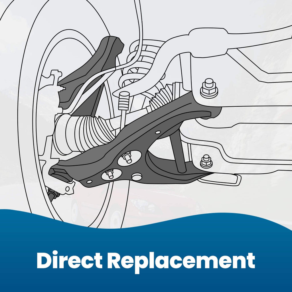 CONTROL ARM BALL JOINTS STABILISER LINKS suitable for Audi A3 (8L1) suitable for Seat Leon (1M1) FRONT L+R