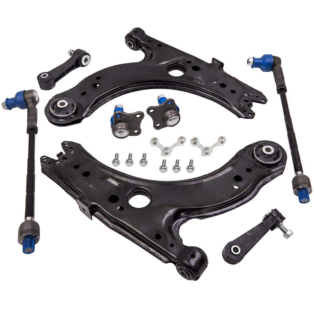 CONTROL ARM BALL JOINTS STABILISER LINKS suitable for Audi A3 (8L1) suitable for Seat Leon (1M1) FRONT L+R