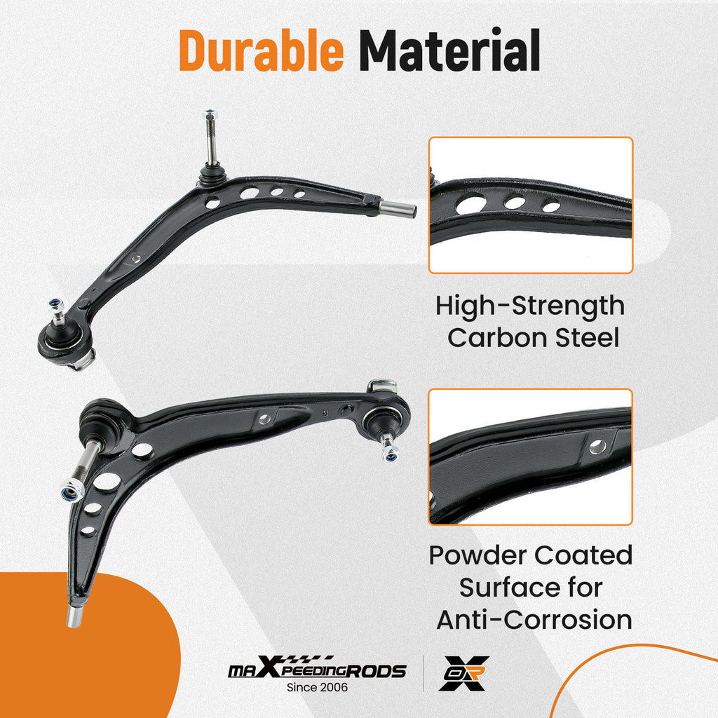 6 PIECE CONTROL ARM KIT suitable for BMW 3 SERIES 1990-98 E36 316I 318I 320I 323I 325I 328I