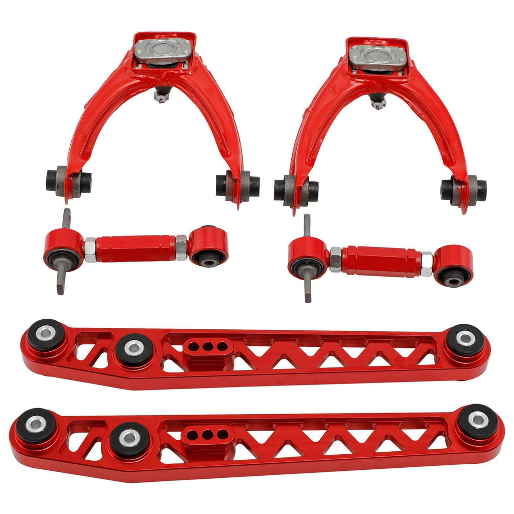 24-Way Adjustable Coilovers + Control Arm and Camber Kit suitable for Honda Civic 1996-2000