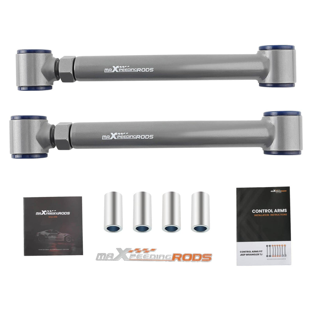 4x ADJUSTABLE REAR CONTROL ARMS FOR 1997-06 suitable for JEEP WRANGLER TJ 97-06