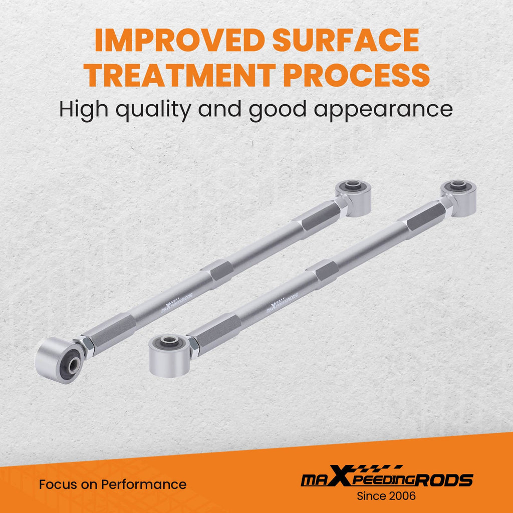 2x Wishbone Suitable for Mini Cooper R50 R52 R53 R55 R56 Rear Camber Arm