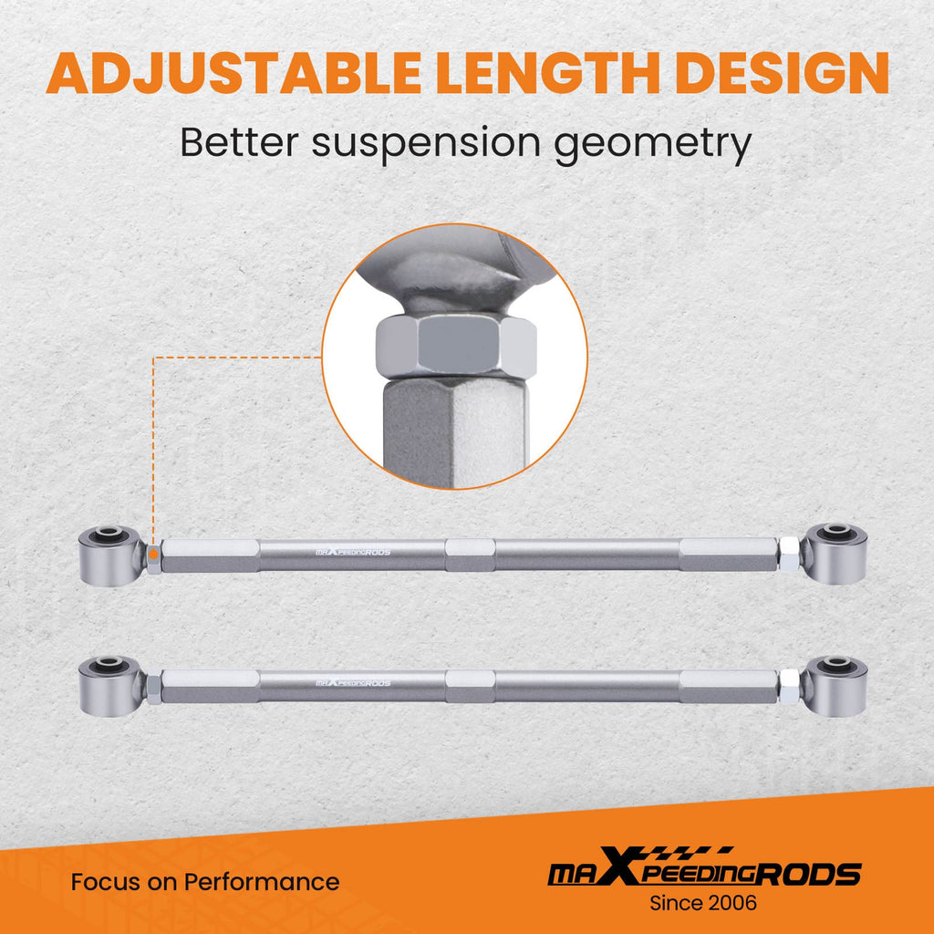 2x Wishbone Suitable for Mini Cooper R50 R52 R53 R55 R56 Rear Camber Arm
