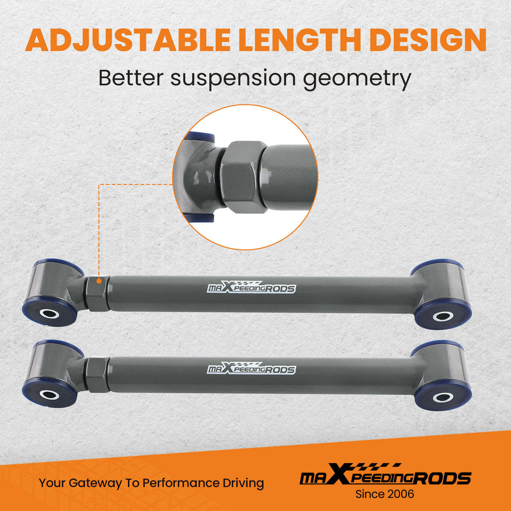 Rear Lower Adjustable Control Arms 2pcs for Grand Cherokee WJ 1999-2004