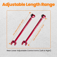 Load image into Gallery viewer, Adjustable Rear Lower Camber Trailing Arm + Arm Bushings suitable for BMW E36 316 E46 Z4