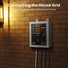 Load image into Gallery viewer, Automatic Emergency Power Transfer Switch for Generator 7-Pin 50A 230V up to 10kW