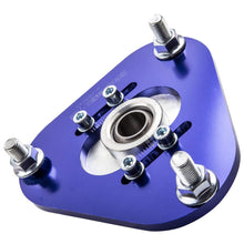Load image into Gallery viewer, Set of 2 Coilover Camber Plates Top Mount Blue suitable for Toyota Celica 2000-2006