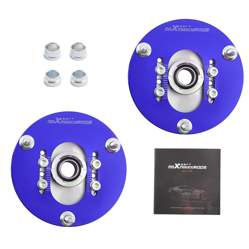 2x bovenste veerpootlager voor BMW E46 320 323 325 328 M3 Federbeinlager Camber Plate YLMDE