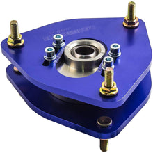 Load image into Gallery viewer, 2 Pcs Camber Plates Suitable for Subaru Impreza GDA GDB 02-06 STi Coilover Top Mount