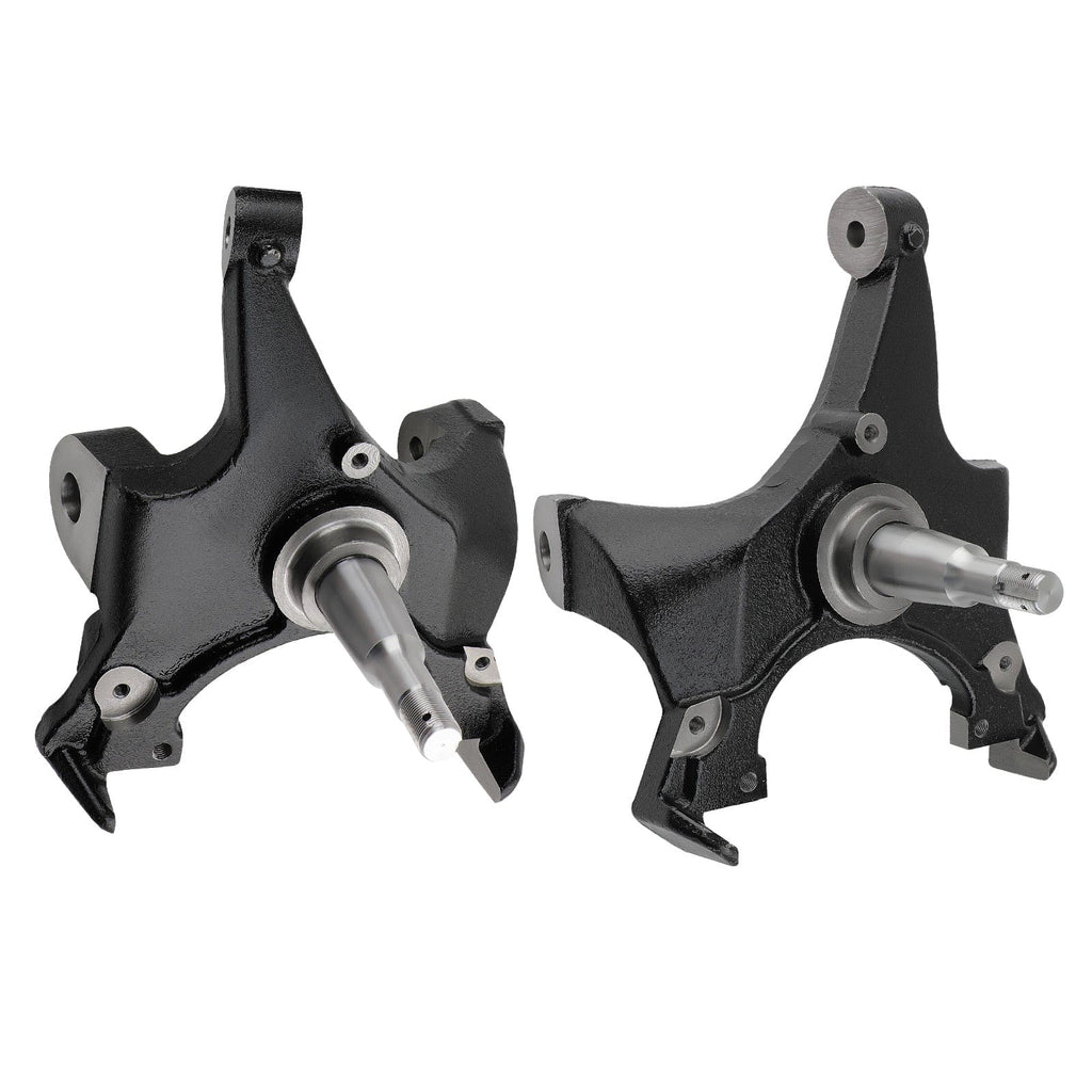 Drop spindles 2 inch front lowering kit compatible with Chevrolet Silverado, GMC Sierra C1500 C2500, Tahoe, Yukon 1988-1999