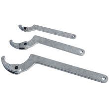 Load image into Gallery viewer, 6-Piece Pin Hook Wrench Tool C Spanner Adjustable Wrench 35-120 mm