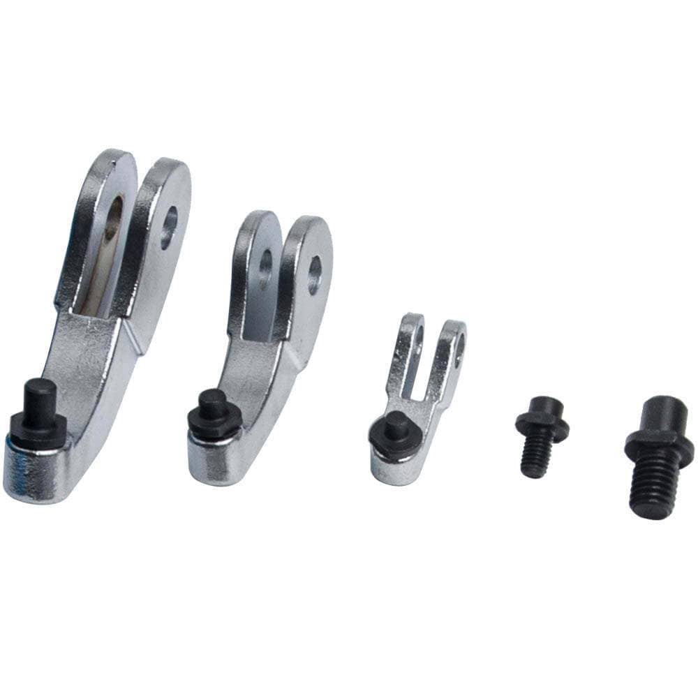 6-Piece Pin Hook Wrench Tool C Spanner Adjustable Wrench 35-120 mm