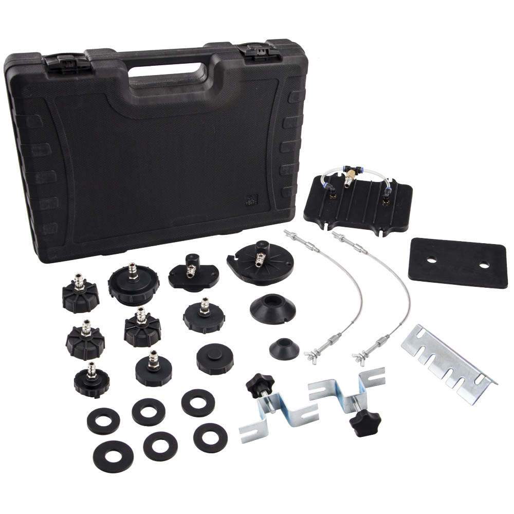 13-Piece Adapter Kit E20 Tool for Compressed Air Brake Bleeder Brake Bleeder