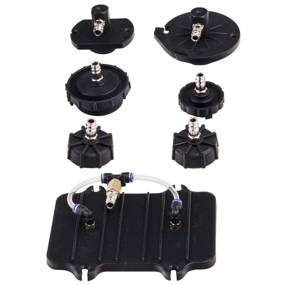 13-Piece Adapter Kit E20 Tool for Compressed Air Brake Bleeder Brake Bleeder