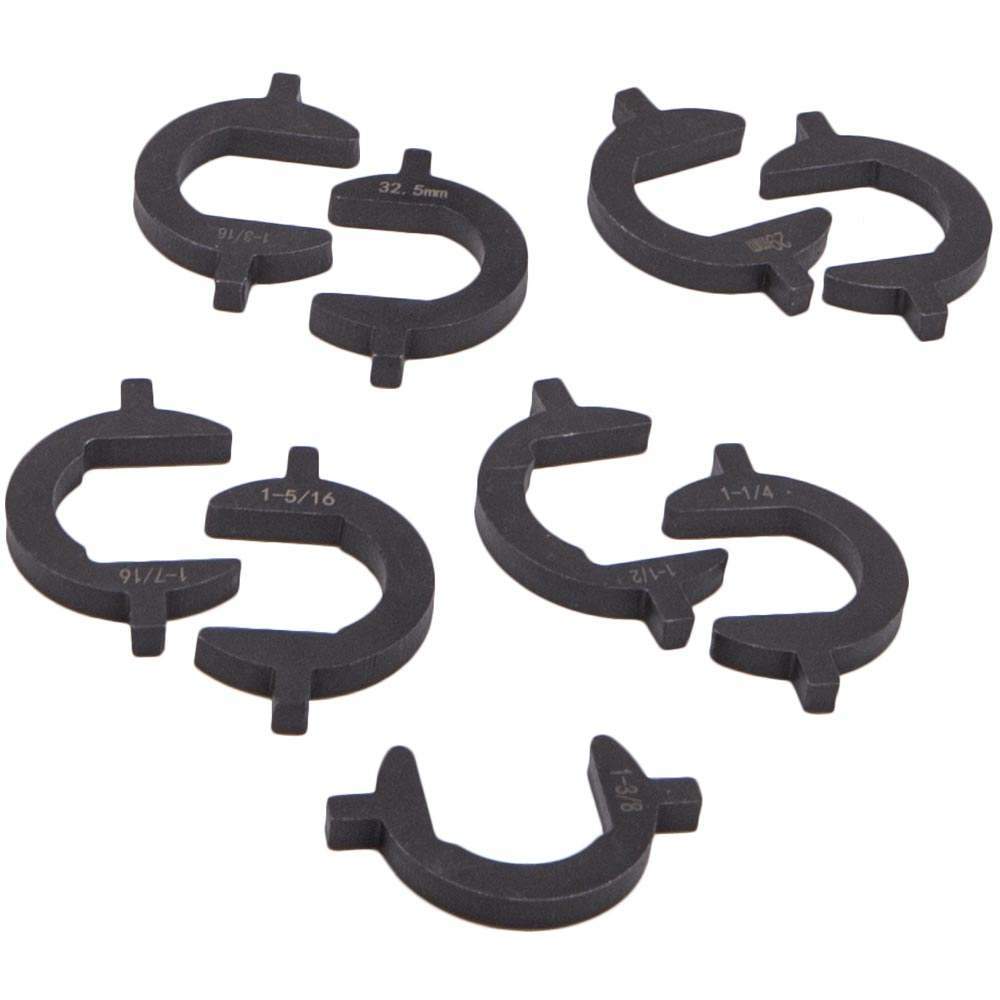 10 Pieces Double Inner Tie Rod Removal Installation Adapters Mechanic Tools