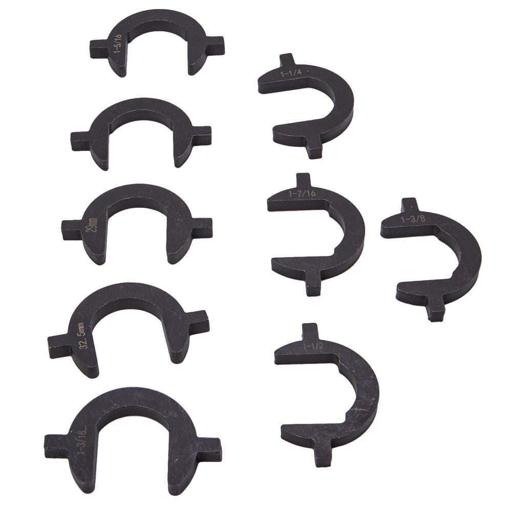 10 Pieces Double Inner Tie Rod Removal Installation Adapters Mechanic Tools