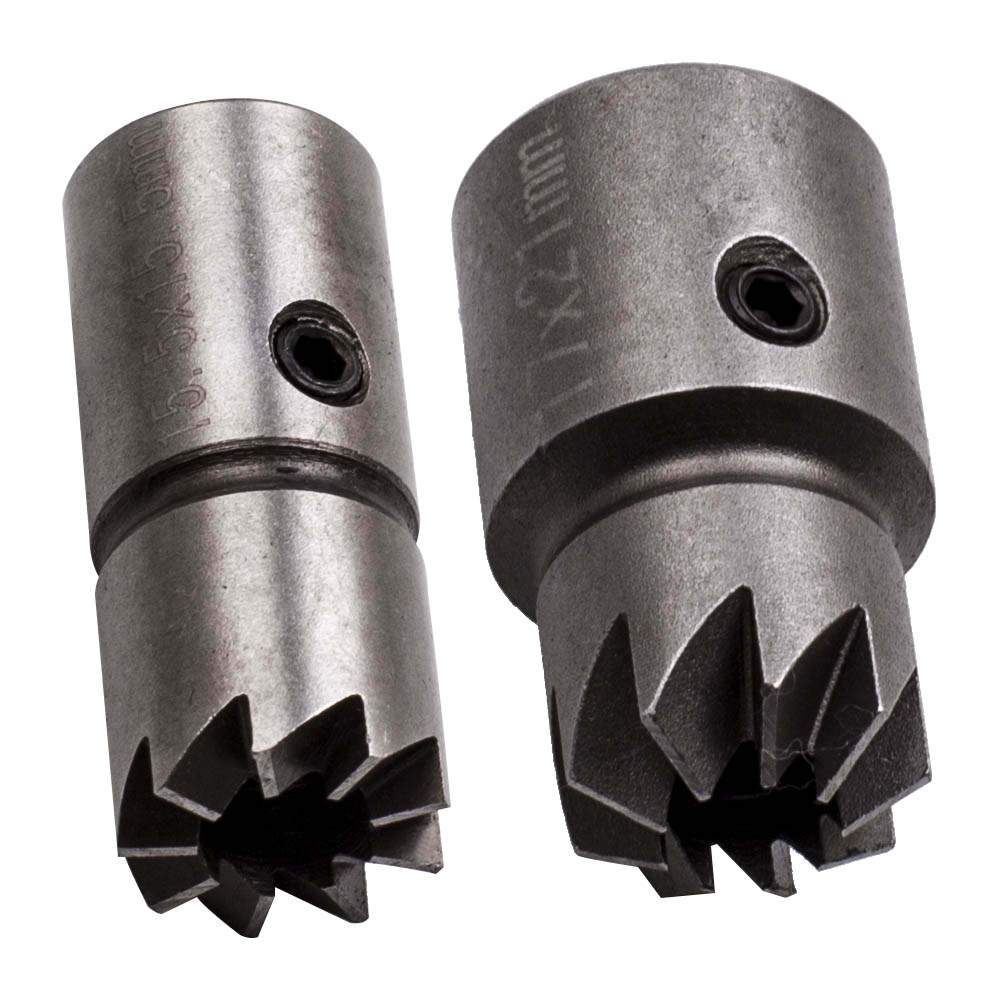 17 Pieces Diesel Injector Seat Cutter Set Seating Tool Kit