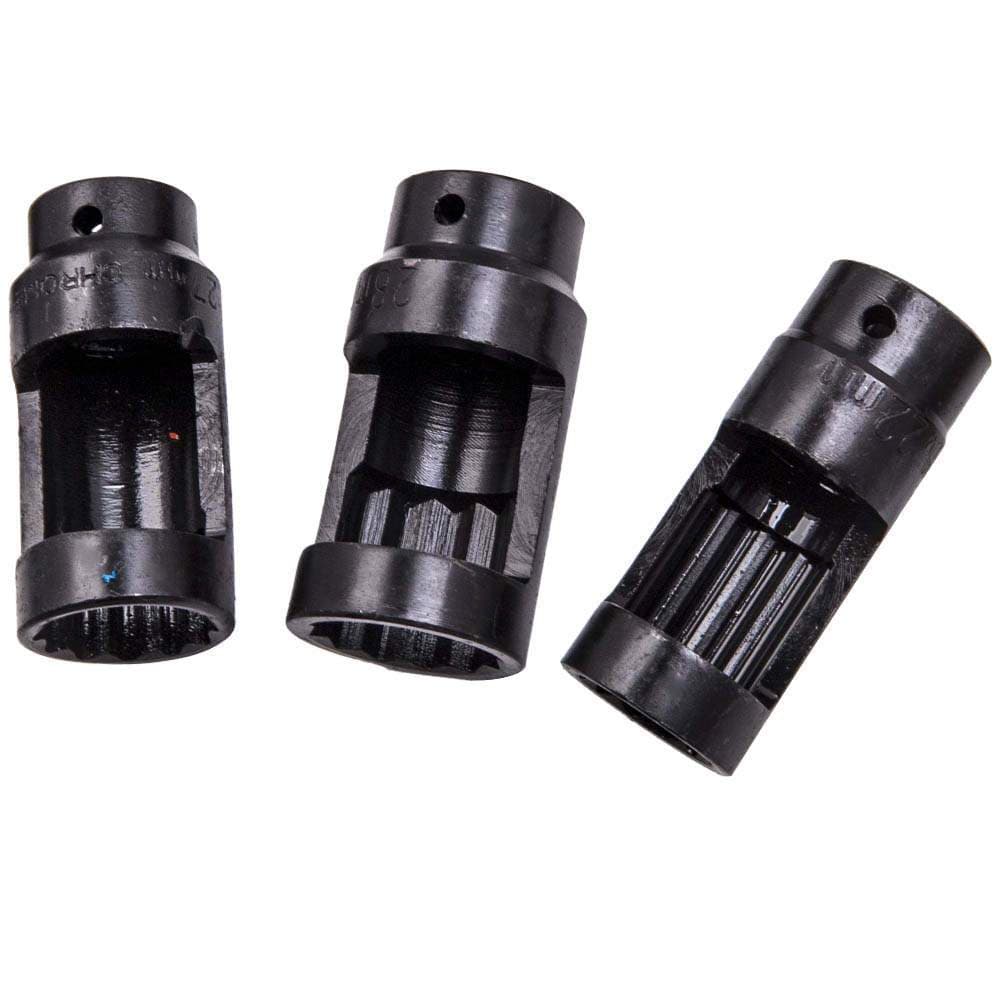 Lambda Oxygen Sensor Socket Wrench Tool Set