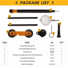 Load image into Gallery viewer, 8 Piece Engine Timing Tool Kit for VAG 1.2/1.4/1.6 TSi TFSi FSI suitable for VW AUDI