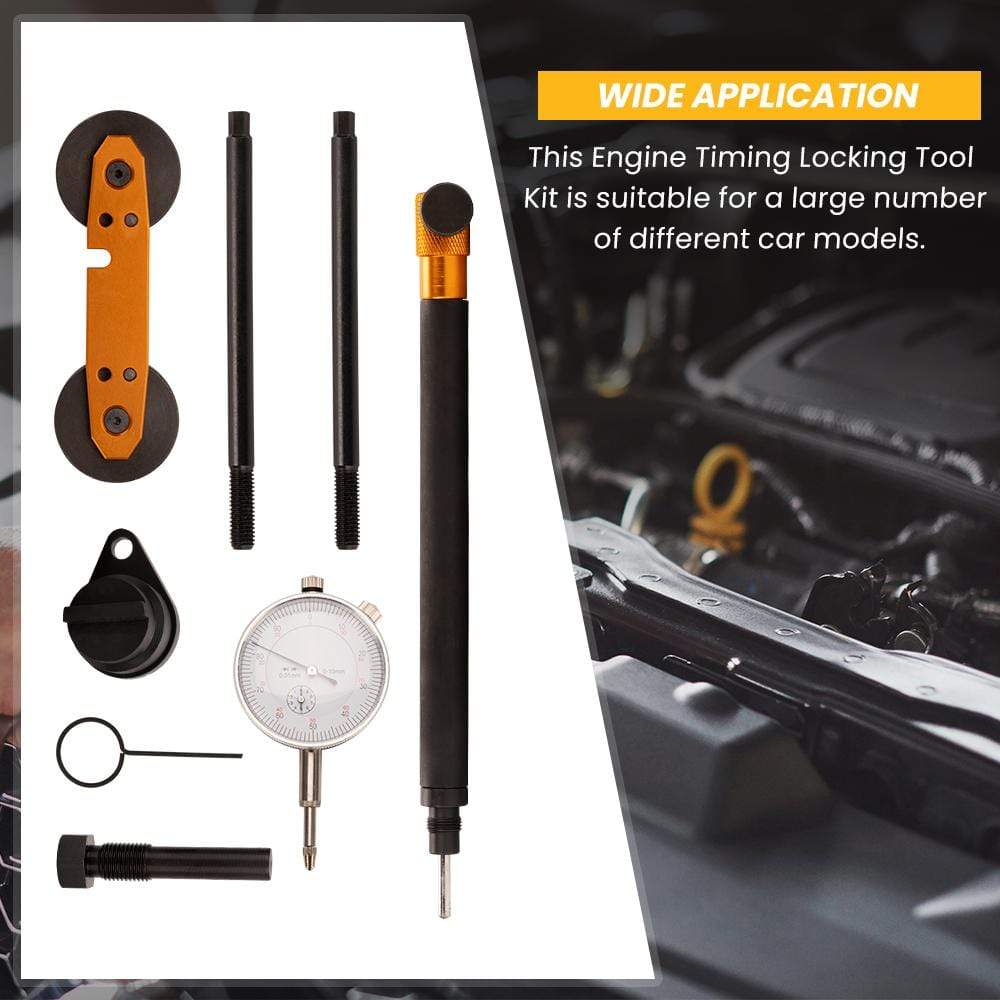 8 Piece Engine Timing Tool Kit for VAG 1.2/1.4/1.6 TSi TFSi FSI suitable for VW AUDI