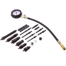 Load image into Gallery viewer, Diesel compression tester 0-70 bar with 13 adapters for car, truck, tractor and machinery (TDI, CDI)