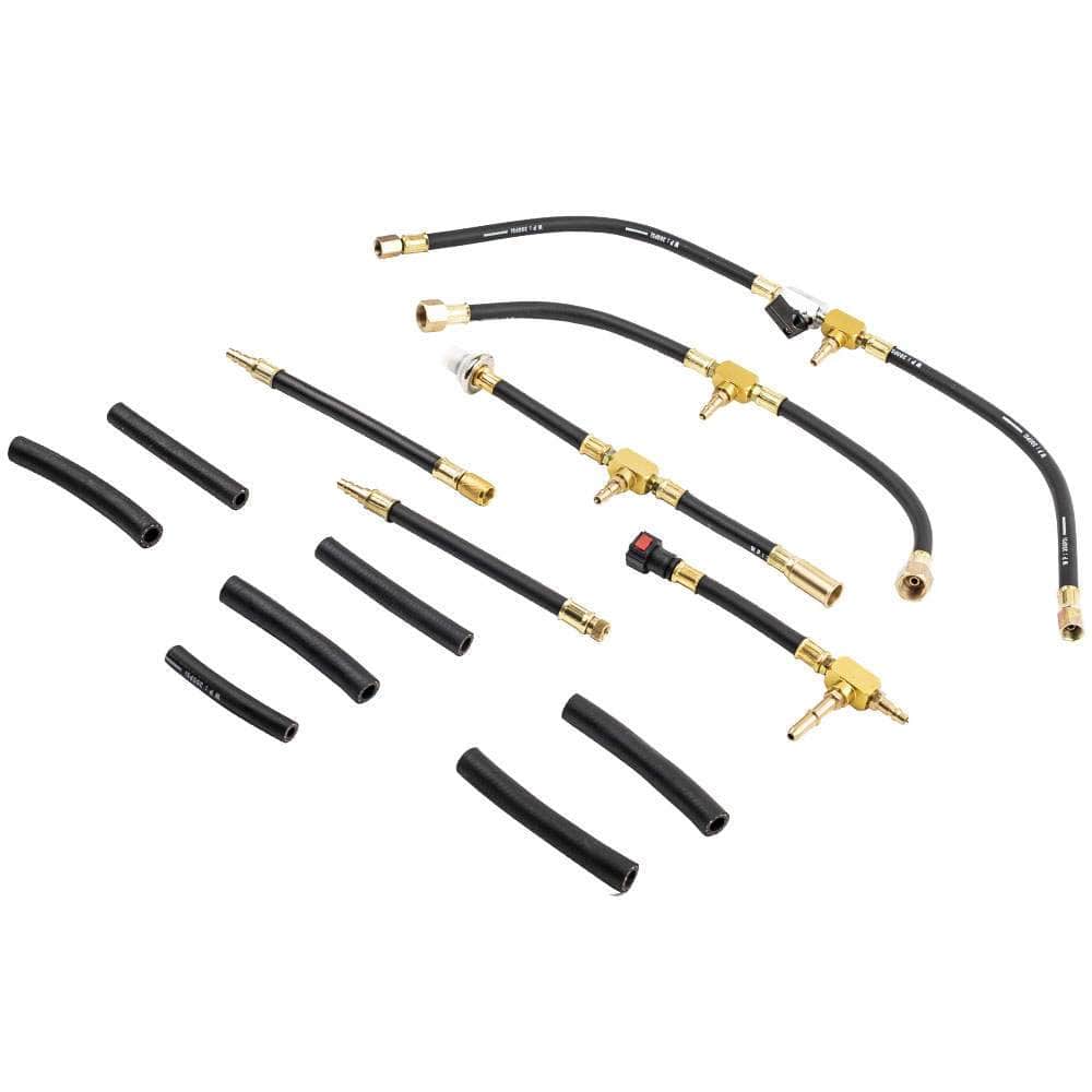 Gasoline Pressure Tester Gauge Tool Set 0-10 Bar