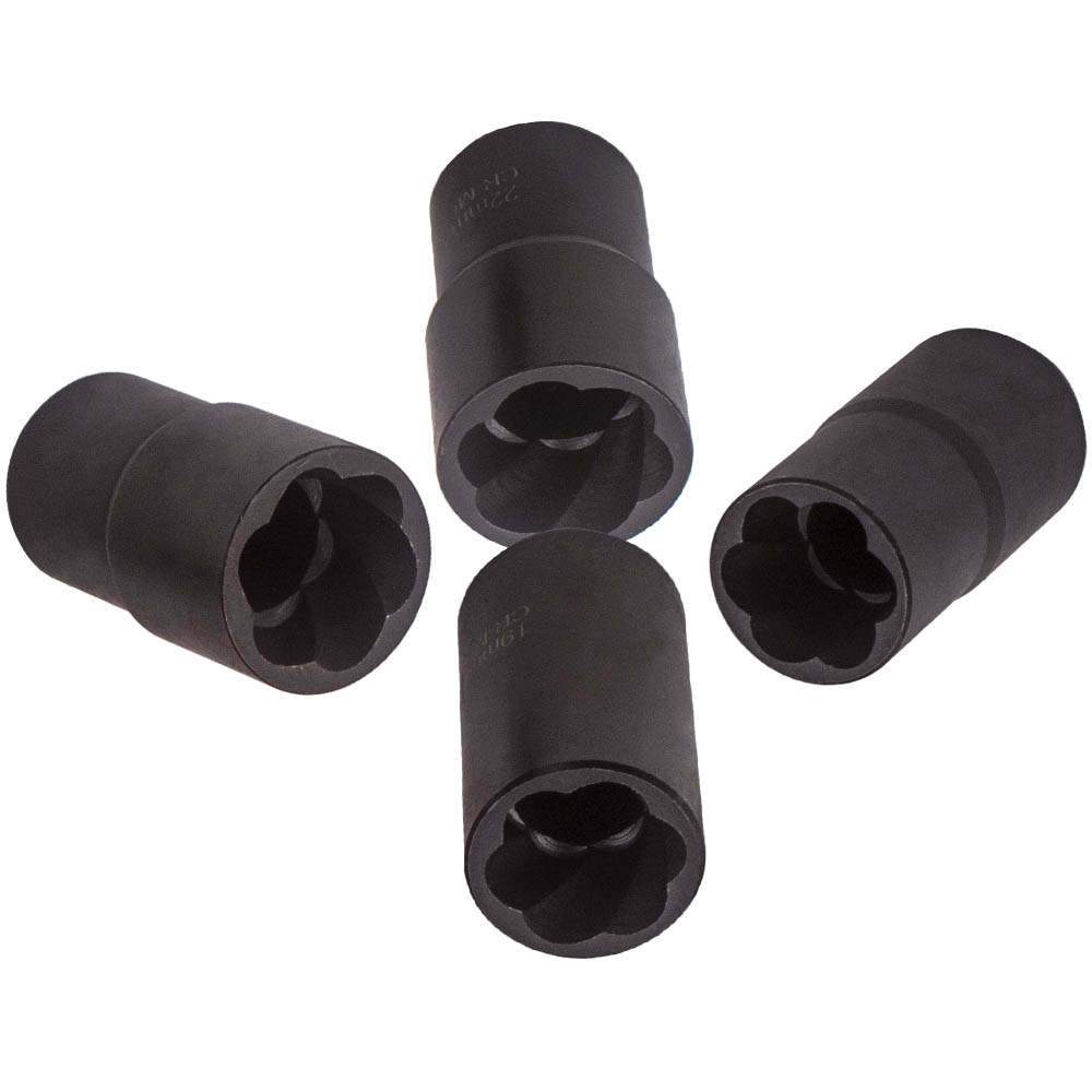 5XLocking Wheel Nut Removal Tool Worn Damaged Stud Bolts 1/2