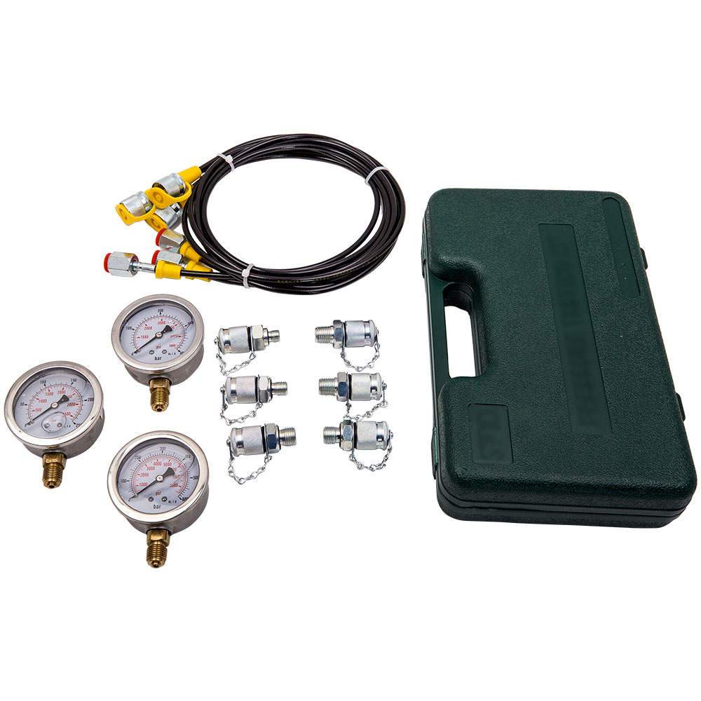 Hydraulic Tester Set suitable for Pressure Gauges 250 - 600 bar Test Tool