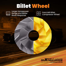 Load image into Gallery viewer, Racing Billet Wheel Turbo Ball Bearing for 2.0L-5.5L Water and Oil Cooling