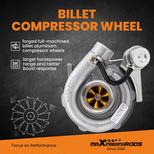 Load image into Gallery viewer, Billet T3 T04E Turbo Universal V-band Flange Exhaust Flange Turbo. 5 A/R