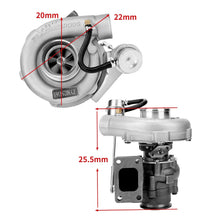 Load image into Gallery viewer, T04E T3 Turbo A/R 0.63 T3 Flange V-band Turbo 1.5L-2.5L 420BHP