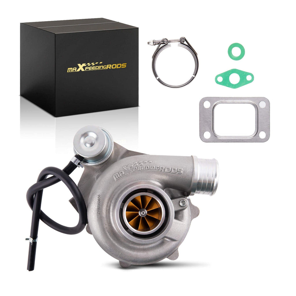 T25 Dual Ball Bearing Billet Turbo 0.70 AR 350B-660HP Universal for 1.4L-3.0L