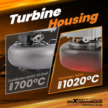 Load image into Gallery viewer, GT35 Racing Turbo Dual Ball Bearing 900HP 2.0-3.5L V-Band Water Oil Cooled