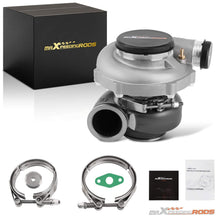 Load image into Gallery viewer, GT35 Racing Turbo Dual Ball Bearing 900HP 2.0-3.5L V-Band Water Oil Cooled