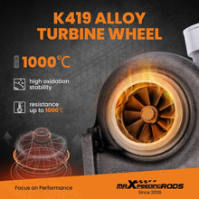 Load image into Gallery viewer, Billet-Kompressorrad Street Performance GT45 V-Band turbo T4 Twin-Scroll A/R .66