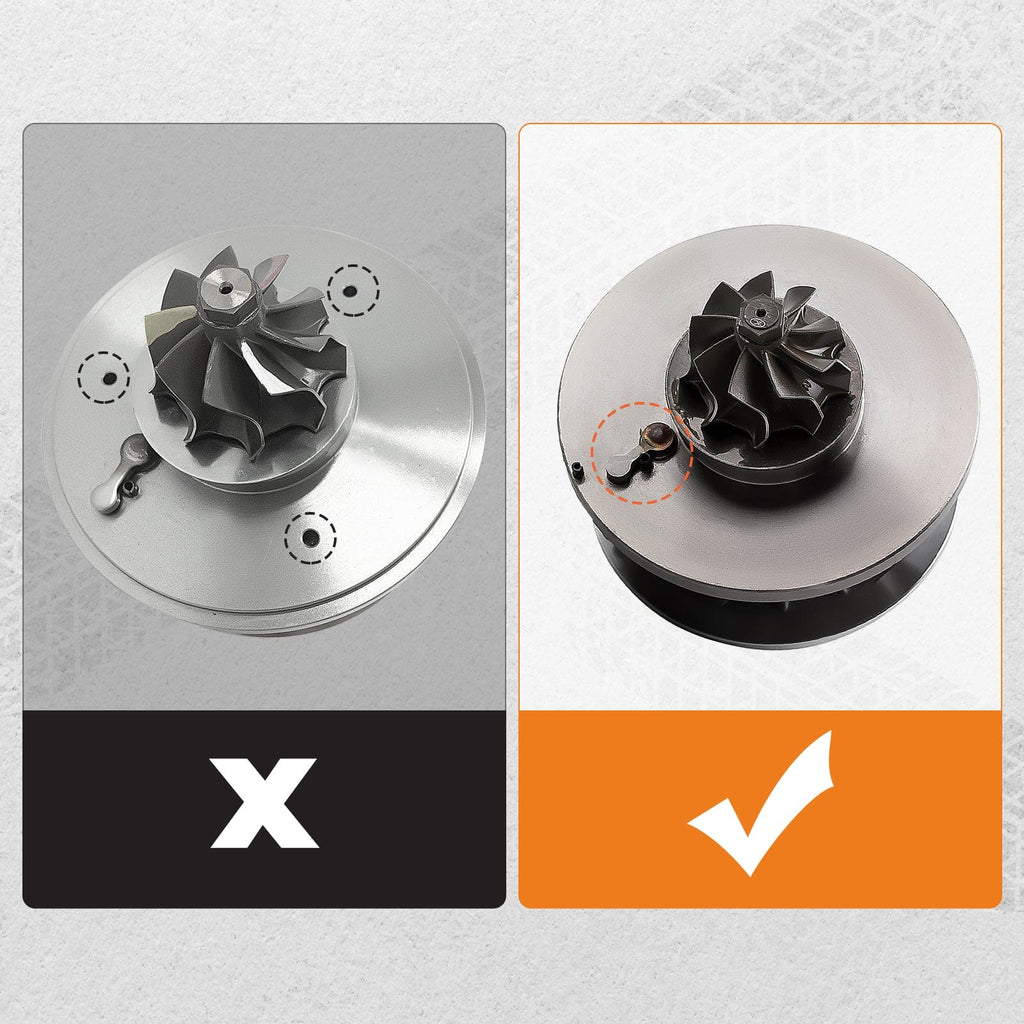 Turbo cartridge suitable for Audi A4 suitable for Seat Ibiza Cordoba Leon suitable for VW Caddy Polo 81kw 1.9 TDI