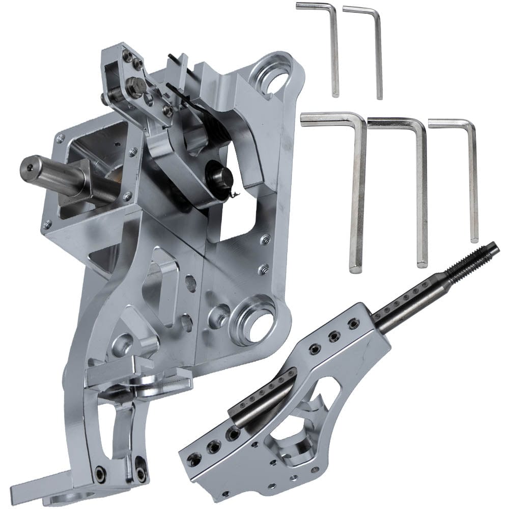 Billet aluminium shifter box for Honda K-series K20 K24 swap in Civic EF EG EK EM2, Integra DC2 & Acura RSX