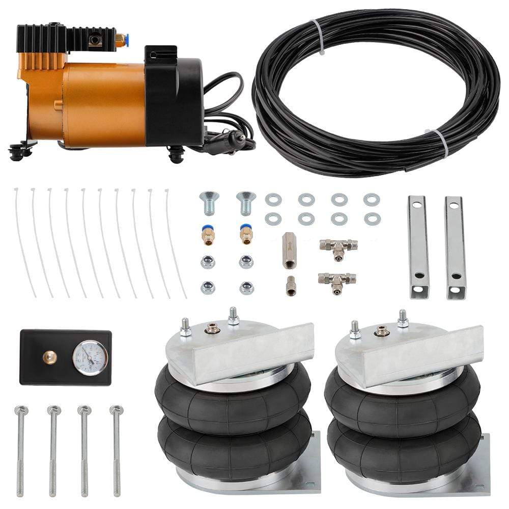 2x Air Suspension Kit + 12V Compressor suitable for Opel Movano 2010-2024