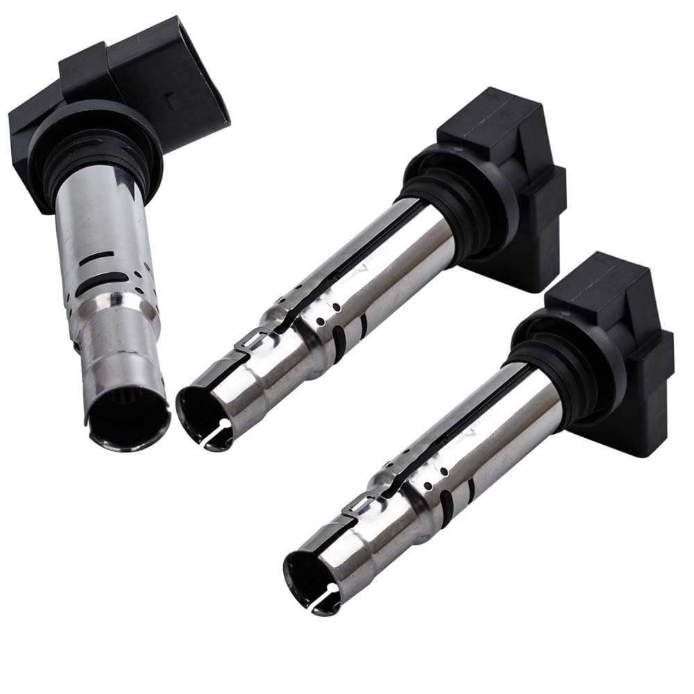 3x Ignition coils suitable for AUDI a1 a2 a3 Cabriolet suitable for SEAT SKODA VW Golf 036905715g