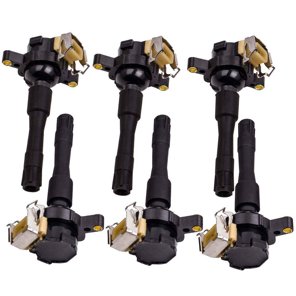 6x Ignition coil for e36 323i 2.5 328i 320i 330 ci e46 323 325 e38 728i