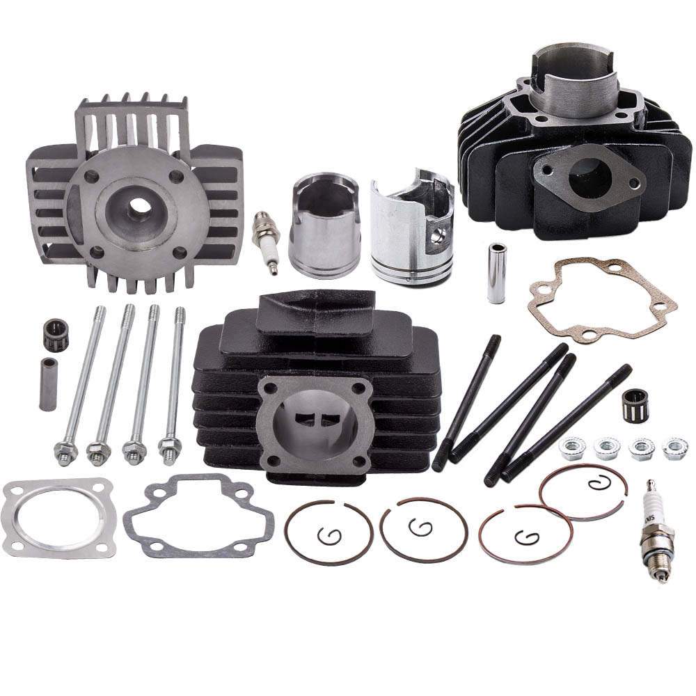 Cylinder Kit 60cc Engine Cylinder Piston Gasket Set suitable for Yamaha Pw50 Qt50
