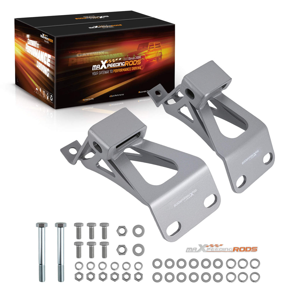 Engine Mount Brackets Set compatible with Chevy C10 Small Block 1963 1964 1965 1966 1967-72