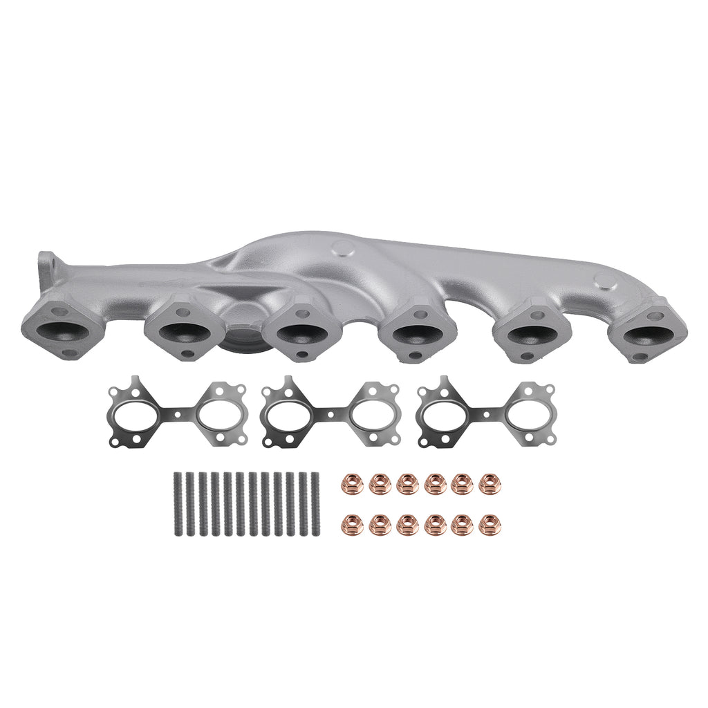 Abgaskrümmer compatible for BMW 3er 5er X3 X5 X6 3.0d 11627811449 mit Dichtungssatz