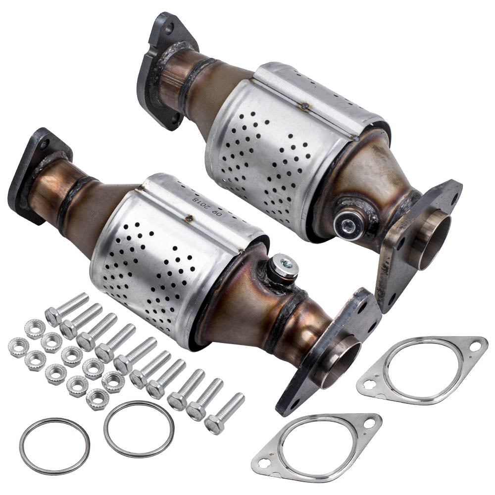 Front L+R Catalytic Converter compatible with Nissan Frontier Pathfinder Xterra NV 4.0L V6 Bank 2 Bank 1