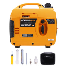 Load image into Gallery viewer, 1200W Portable Inverter Generator 11.5kg Silent Petrol 230V 2XUSB