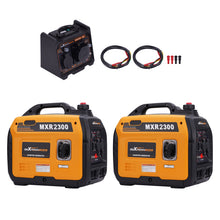 Load image into Gallery viewer, Kit parallèle et 2*2500W 230V Générateur silencieux léger Kit câble parall