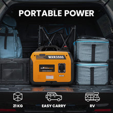 Load image into Gallery viewer, maXpeedingrods Inverter Emergency Generator 3300 W 230 V lightweight for camping travel construction site (Suitable for EU areas, not for UK)