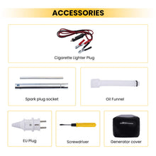 Load image into Gallery viewer, maXpeedingrods Inverter Emergency Generator 3300 W 230 V lightweight for camping travel construction site (Suitable for EU areas, not for UK)